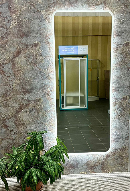 Интерьерное зеркало с подсветкой НЕО (70*170)/ AQUA DE MARCO