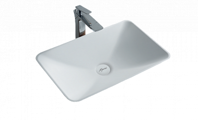 Alparini Villa 60см Solid Surface раковина накладная матовая
