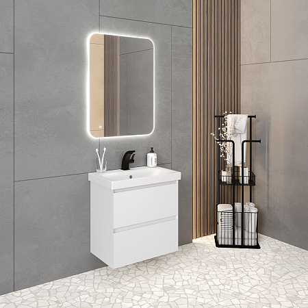 Тумба подвесная АСТРА 60 под раковину Moduo Slim / AQUA DE MARCO