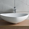 Alparini Adriana 57см Solid Surface раковина накладная матовая