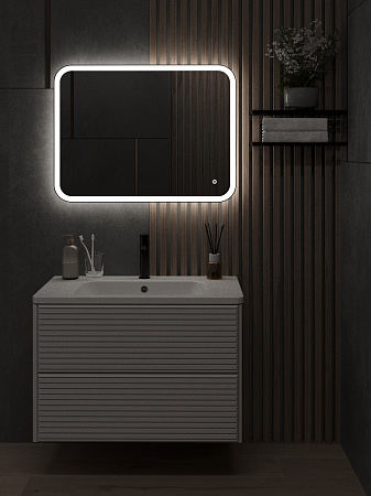 Зеркало с подсветкой КАПЕЛЛА (60*80 /80*60) /универсальное/ AQUA DE MARCO